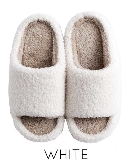 Open toe novelty slippers Miss Sparkling